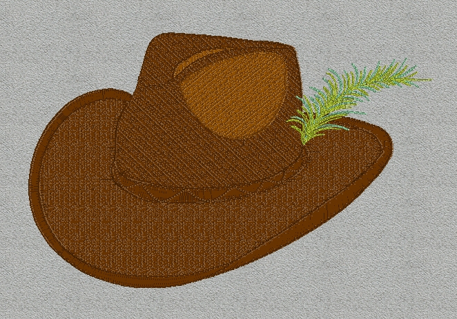 cowboy-hat-with-feather-embroidery