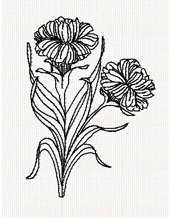 carnation-redwork-embroidery