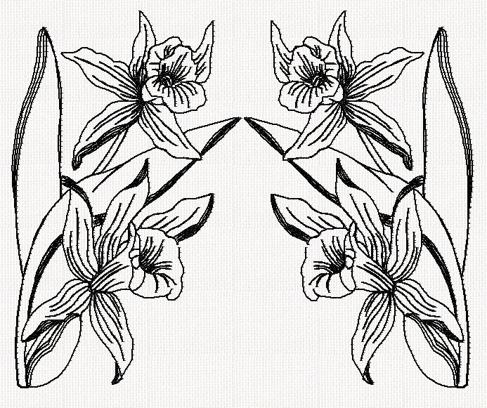 orchid-double-redwork-embroidery