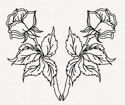 rose-double-redwork-embroidery