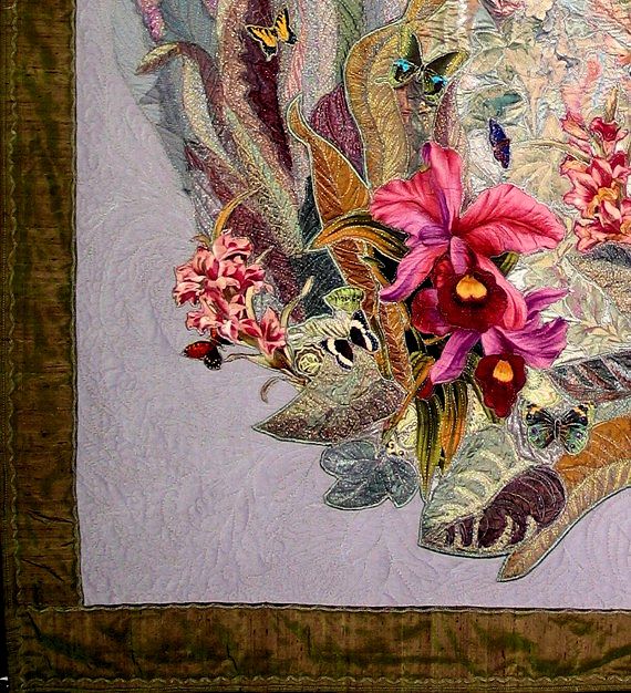 oasis-orchid-butterfly-art-quilt-detail