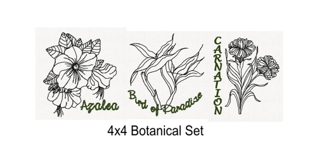 botanical-set-flower-redwork-embroidery