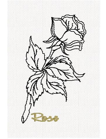 botanical-rose-flower-redwork-embroidery