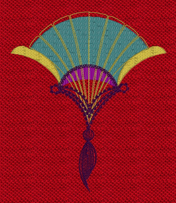 asian-fan-tassel-filled-redwork-embroidery