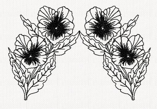 viola-double-redwork-machine-embroidery