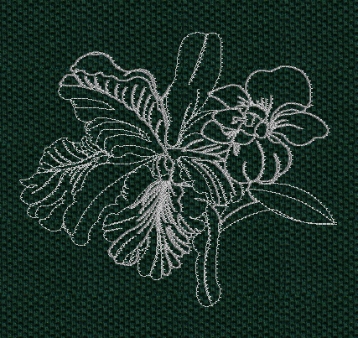 orchid-redwork-embroidery