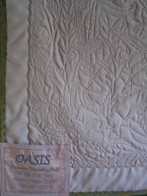 oasis-orchids-quilting stitching-detail