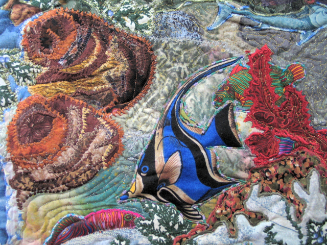 Aquarium quilt-jennifer Wheatley-Wolf
