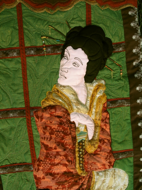 Da Hong-Pao-2006-Kaufman-quilting-challenge-detail