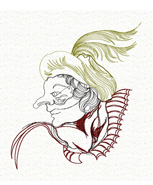 mask-redwork-embroidery
