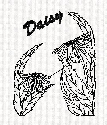 botanical-daisy-flower-redwork-embroidery