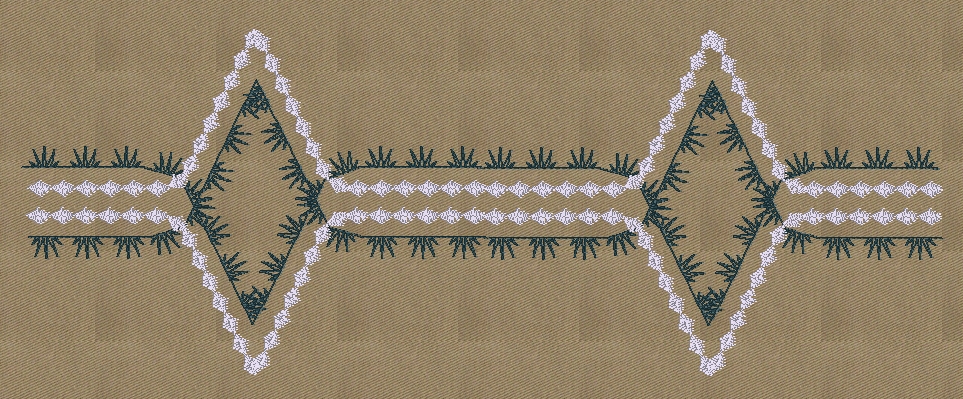 diamond-redwork-bluework-border-embroidery