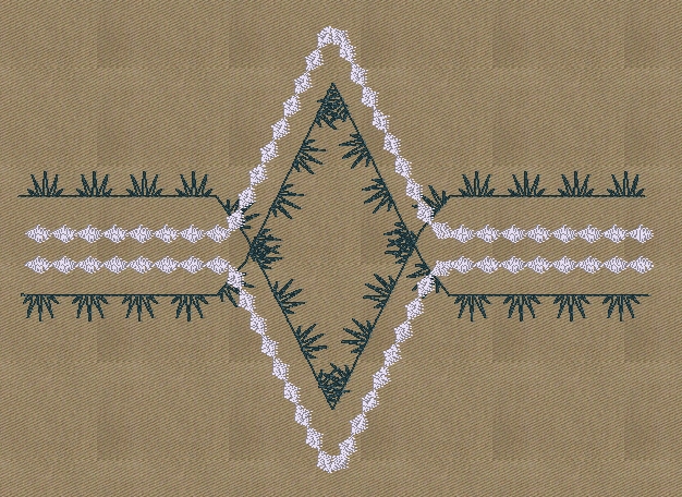 diamond-redwork-bluework-border-embroidery