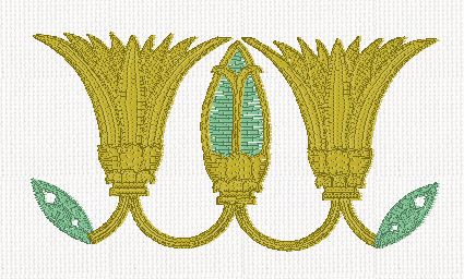 egyptian-border-double-embroidery