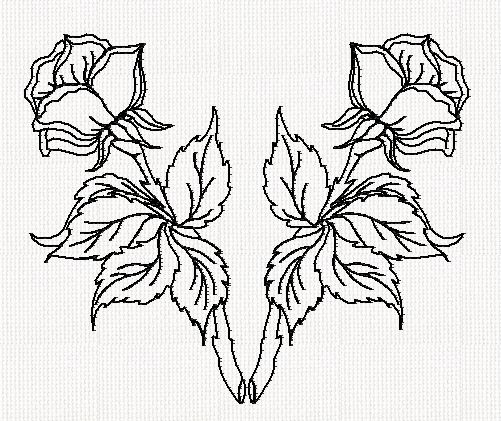 rose-double-redwork-embroidery