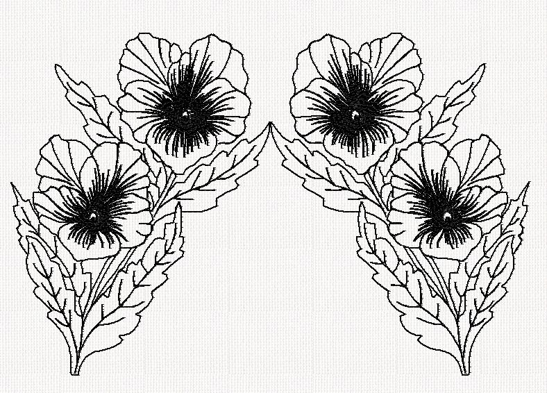 viola-double-redwork-machine-embroidery
