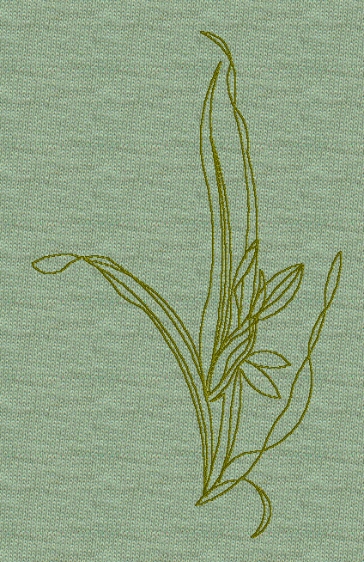 fronds-leaf-redwork-embroidery