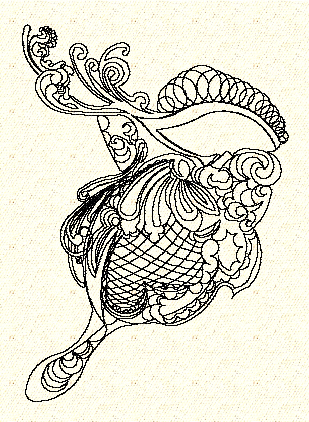 butterfly-mask-redwork-embroidery