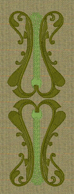 my-ornate-m-ornament-abstract-embroidery