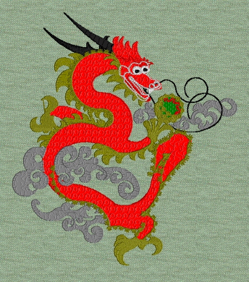 dragon-embroidery-redwork