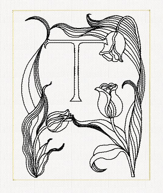 abc-t-tulip-lines-flowers-redwork-embroidery