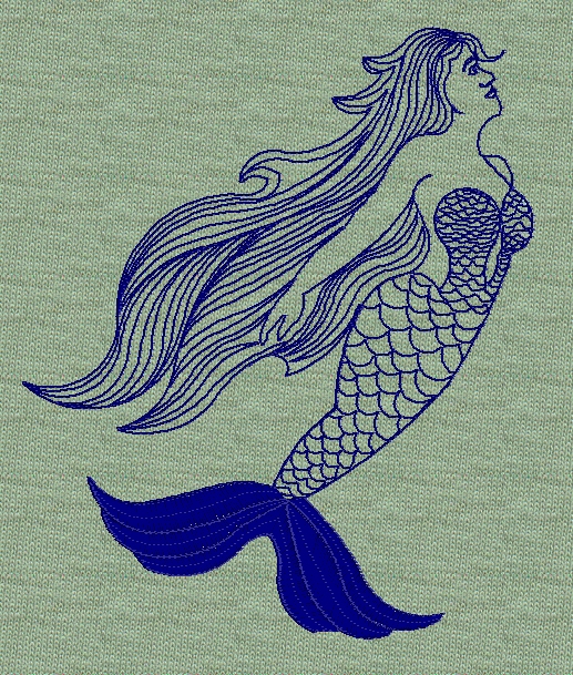 mermaid-redwork-fantasy-embroidery