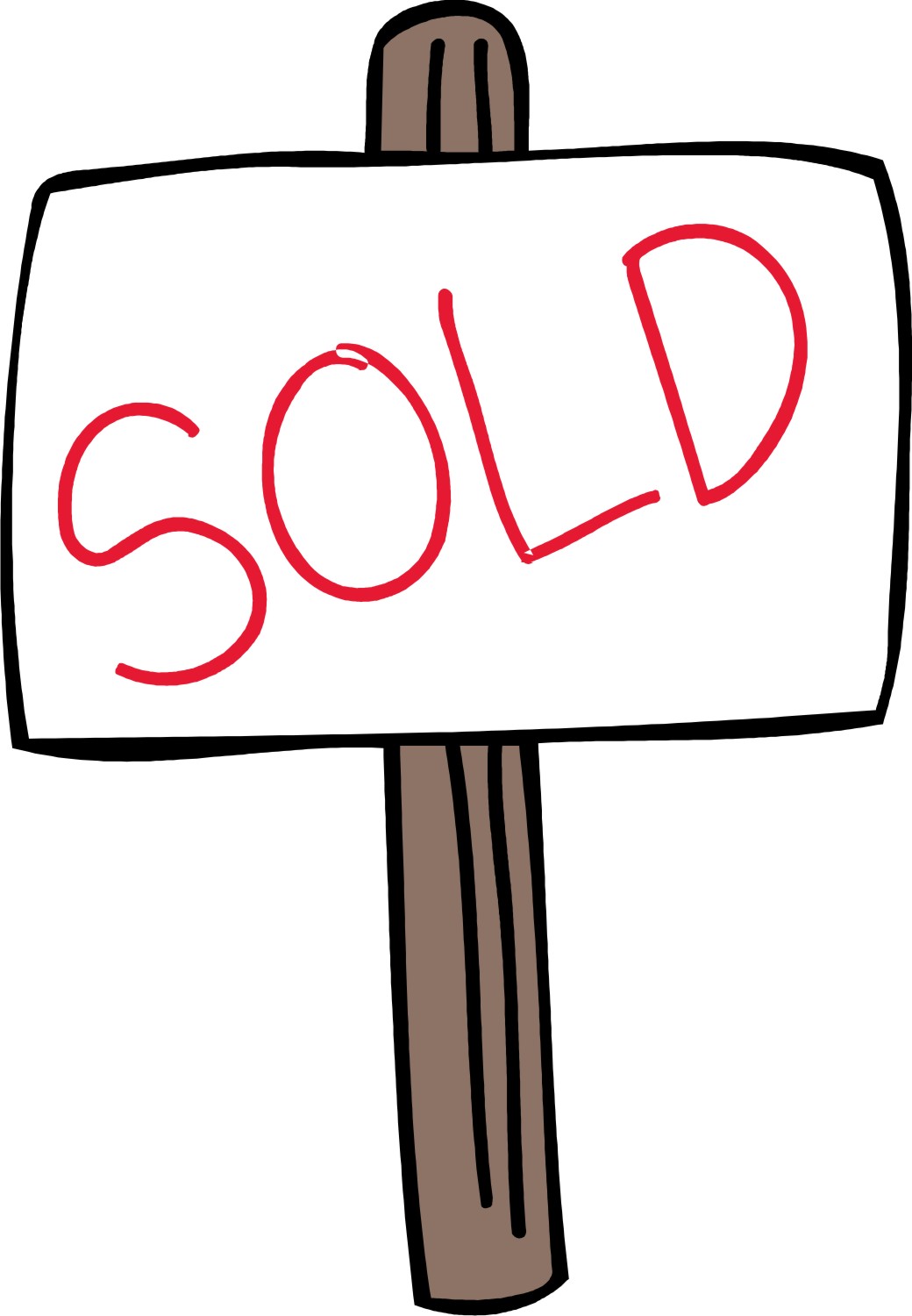 Sold-sticker