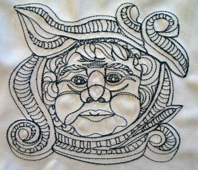 gargoyle-redwork-fantasy-embroidery