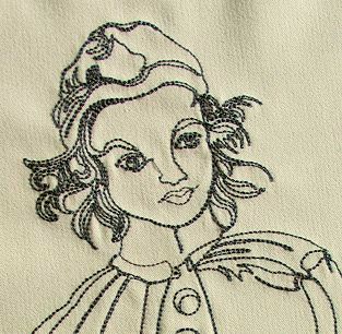 venetian-musician-redwork-embroidery