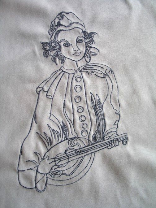 venetian-musician-redwork-embroidery